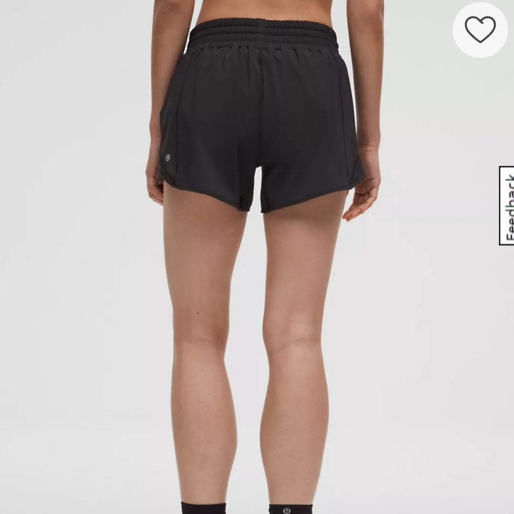 lululemon athletica Black Athletic Shorts